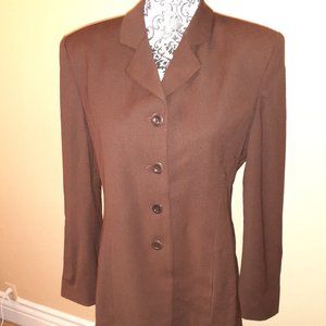 Rena Rowan Dark Brown Business Blazer